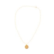 USC Trojans Gold Circle Pendant